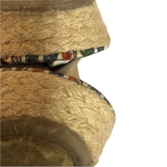 Rocket Dog size 10 tan slingback platform wedge very comfortable - Picture 9 of 16